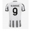 Herren Fußballbekleidung Juventus Dusan Vlahovic #9 Heimtrikot 2022-23 Kurzarm